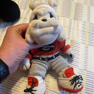 UGA Hairy Dawg Dawgs bulldogs stuffed dog